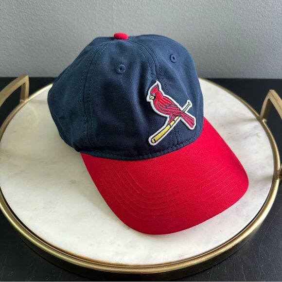 St. Louis Cardinals Ball Adjustable Strap Baseball Dad Hat Cap Busey Bank OS - Picture 6 of 8